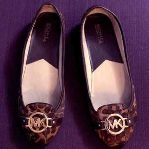 Michael Kors Women's 10 M Leopard Print Calf Hair